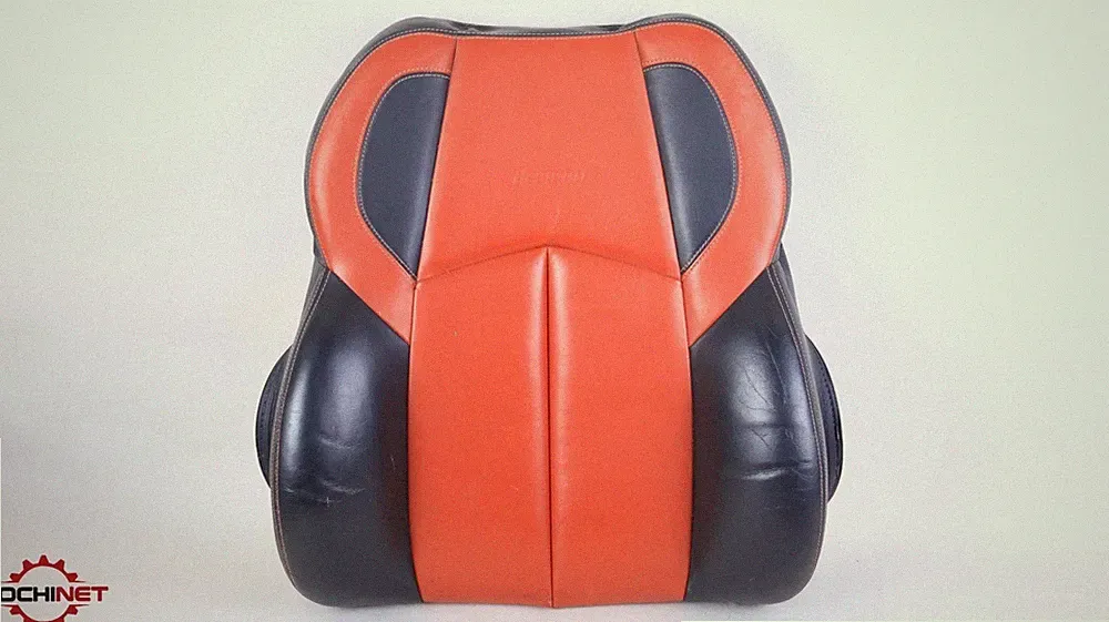 97-04 Mercedes R170 SLK Designo Orange Left / Right Top Upper Seat Cushion OEM