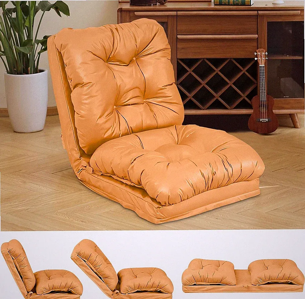 Adjustable Loveseat Sofa Bed Couch Folding Sofa Bed Sleeper Floor Chair Recliner