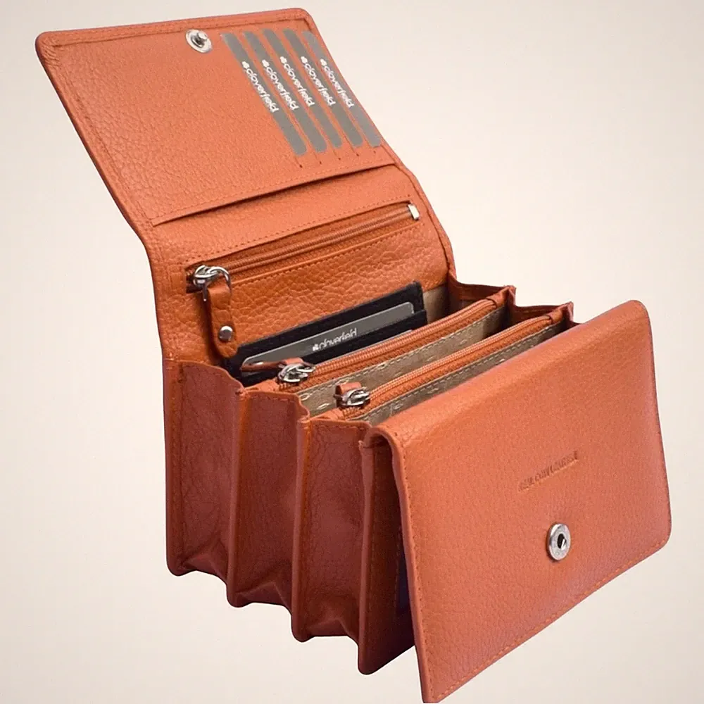Ladies Real Leather Purse in High-end Various Colours | Luxury Feel & Look