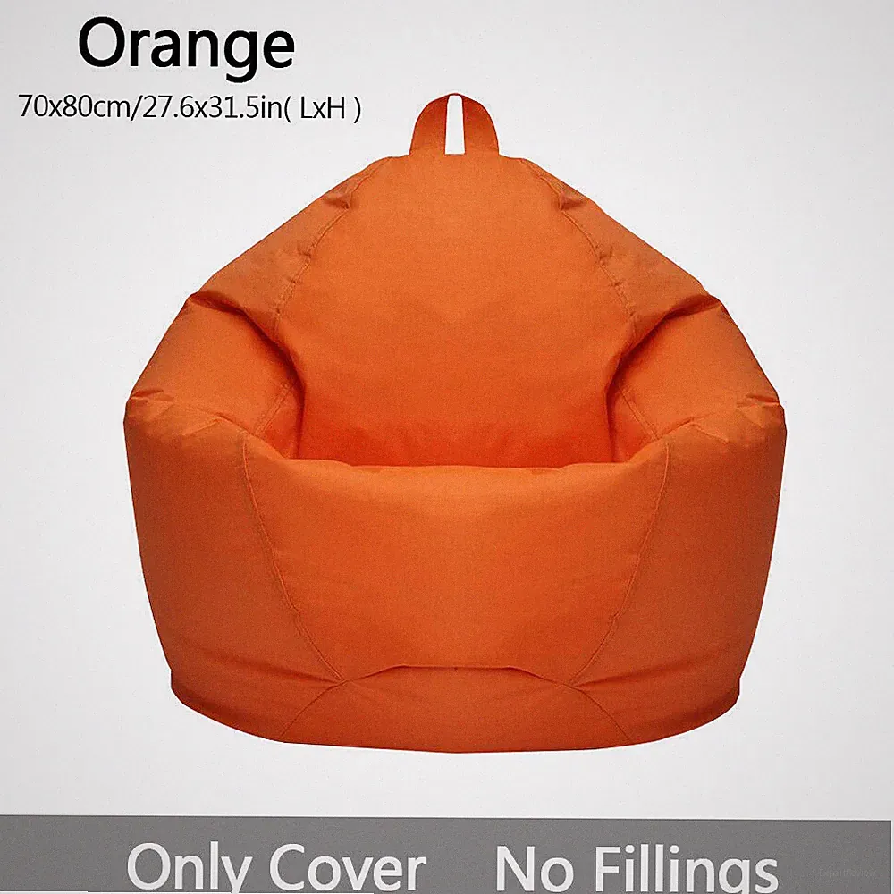 Large Bean Bag Chair Cover Indoor For Adults Kids Lazy Lounger Couch Sofa Cover