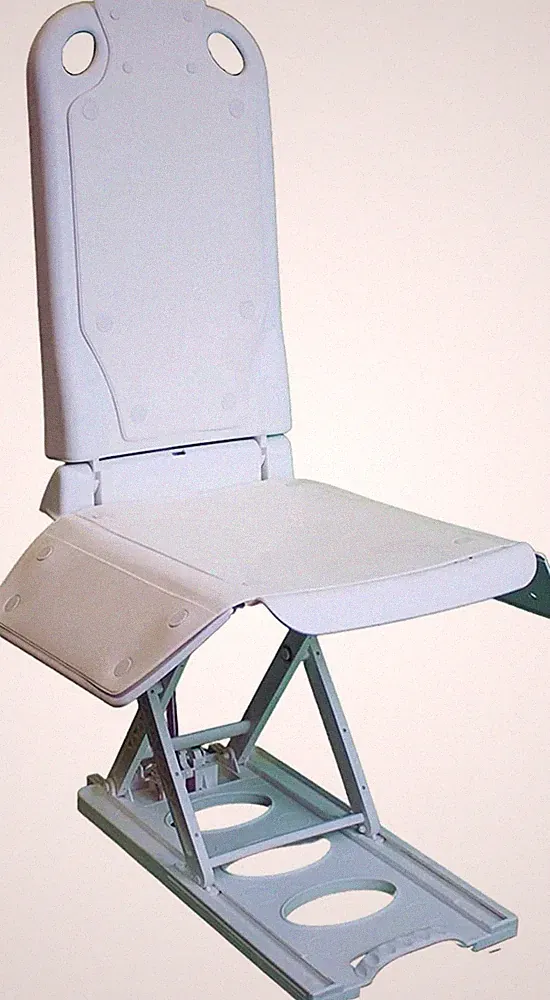 Showerbuddy Lightweight Power Charged Reclining Bath Lift Chair | Battery...